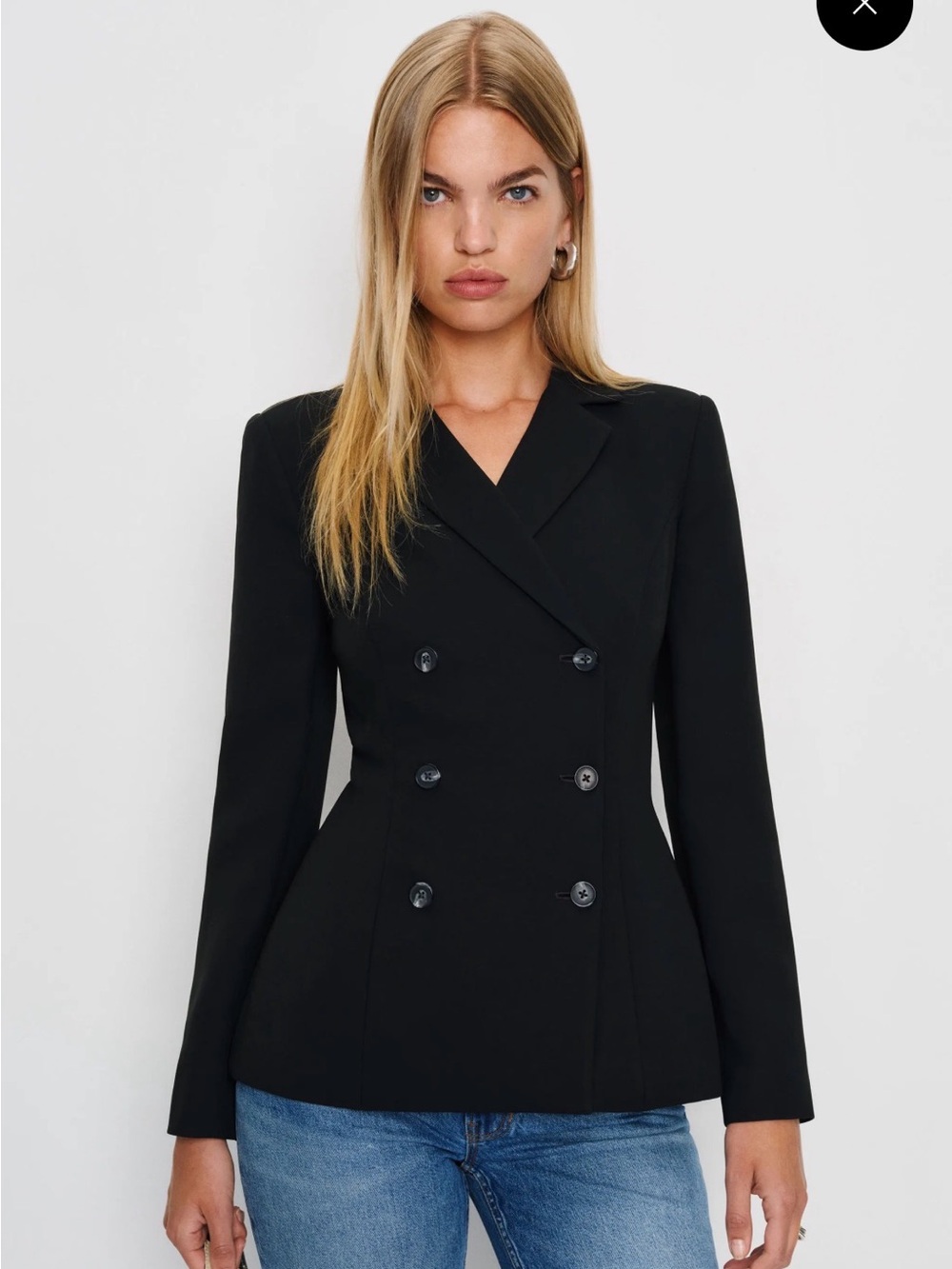 ISO ISO! Reformation Caden Blazer in Medium Petite